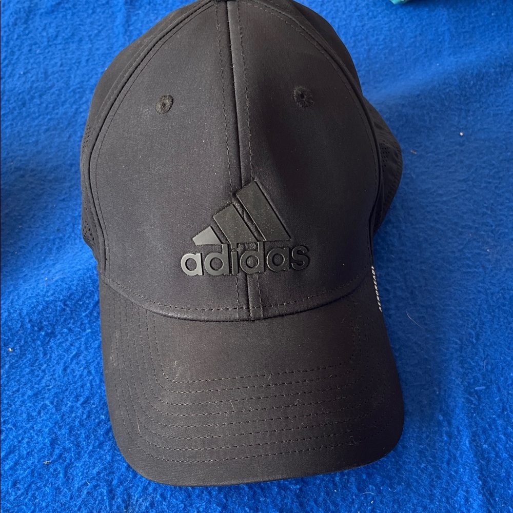 Adidas Men's Black Logo Cap